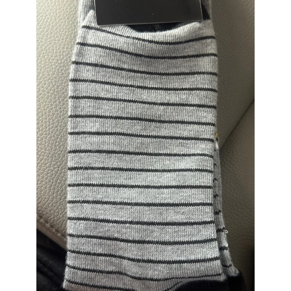 Men Kinda A Big Dill Graduation Crew Socks Gray Pickle NWT